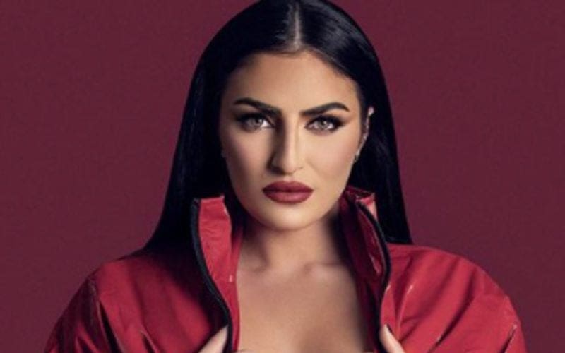Sonya Deville Stuns In Smoking Red Outfit Photo Drop