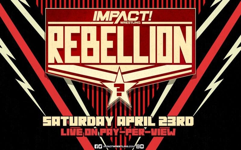 Impact World Title Match Booked For Rebellion 2022