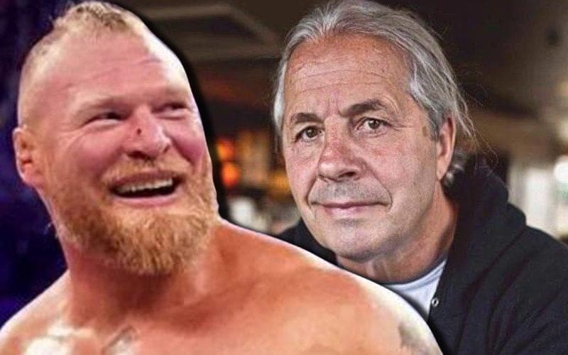 Bret Hart Responds To Brock Lesnar Calling Him A Dream Opponent