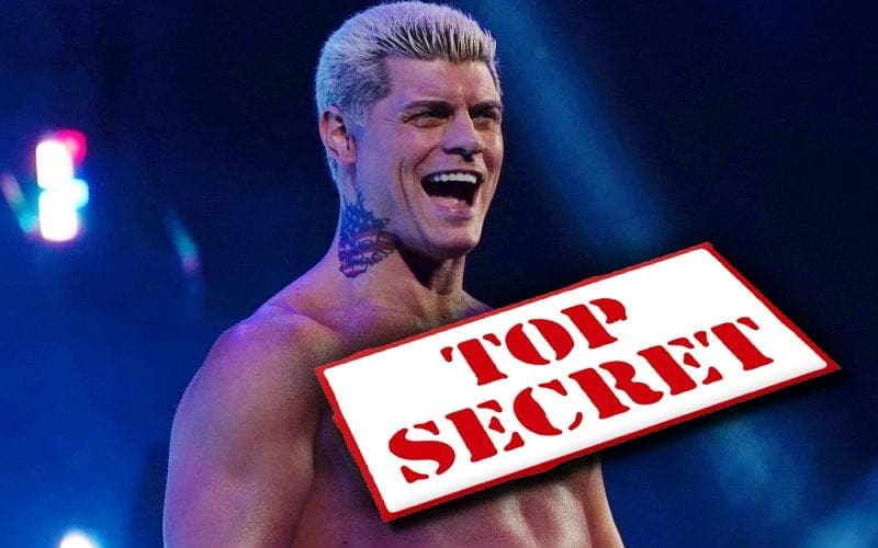 Cody Rhodes’ WWE Status Is Being Kept Closely Guarded Secret