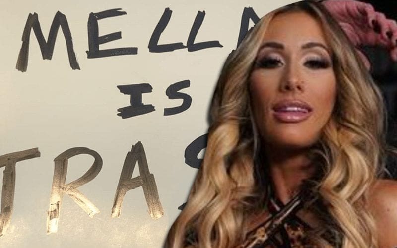 Carmella Claps Back At A Hater Who Called Her Trash