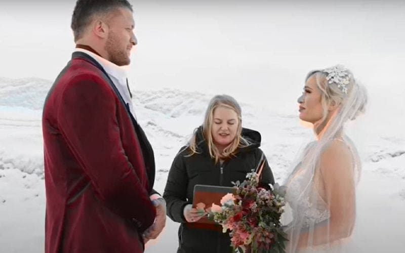 Karrion Kross & Scarlett Bordeaux Have Alaskan Wedding