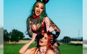 Shotzi Blackheart & Brandi Lauren Team Up For Naughty Easter Bunny Photo Drop Shotzi Blackheart & Brandi Lauren Team Up For Naughty Easter Bunny Photo Drop