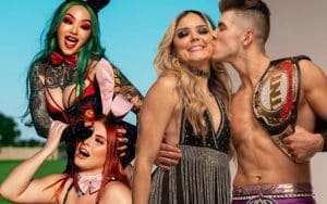 Shotzi Blackheart & Brandi Lauren Declared A Better Couple Than Sammy Guevara & Tay Conti Shotzi Blackheart & Brandi Lauren Declared A Better Couple Than Sammy Guevara & Tay Conti
