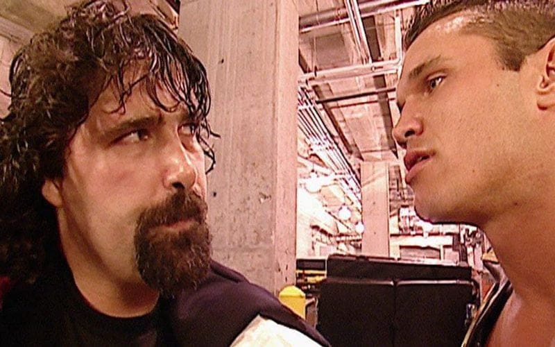 Randy Orton Needed Convincing To Spit On Mick Foley