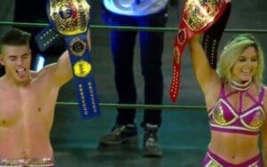 Sammy Guevara & Tay Conti Win AAA Mixed Tag Team Titles