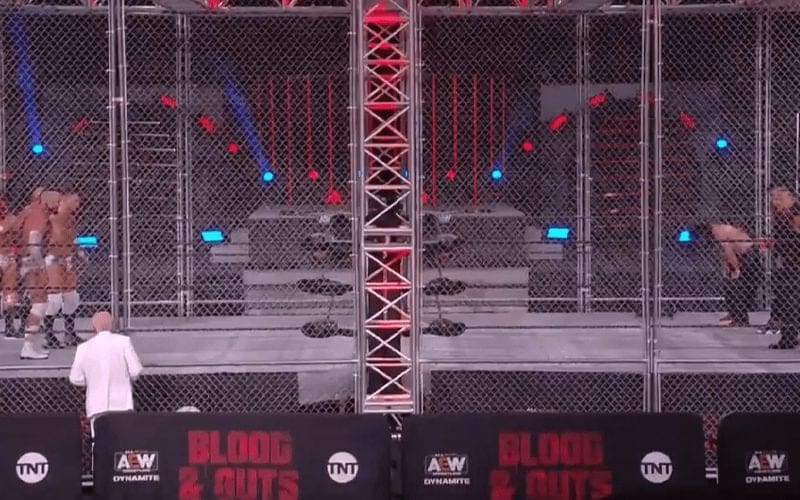Big Clue AEW Is Planning Another ‘Blood & Guts’ Match