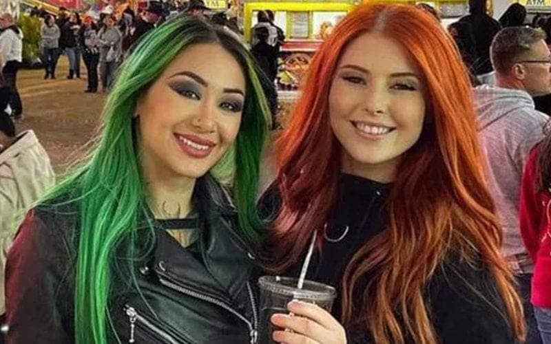 Shotzi Blackheart & Brandi Lauren Have Fun With Report About Their Relationship