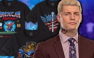 Cody Rhodes' WWE T-Shirt Sales Are Red Hot So Far