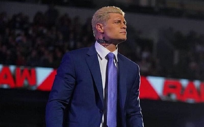 Cody Rhodes Set To Wrestle First Match On WWE RAW In Six Years