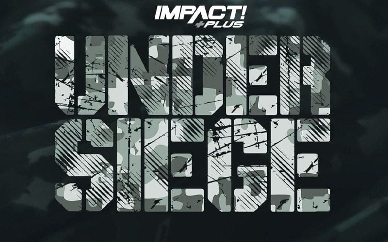 Impact Wrestling’s Plan For Under Siege World Title Match Revealed