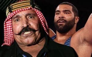 Iron Sheik Flexes Big Time On Gable Steveson