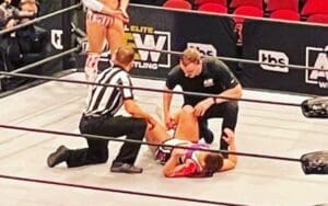 Leyla Hirsch Possibly Injured Before AEW Dynamite Leyla Hirsch Possibly Injured Before AEW Dynamite