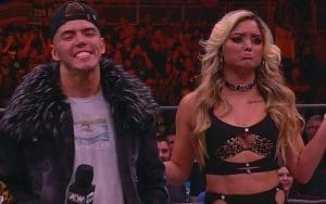 Tay Melo Claps Back At Fan Saying Sammy Guevara Will Dump Her In 18 Months Tay Conti Wants To Be 'America's Favorite Couple' With Sammy Guevara