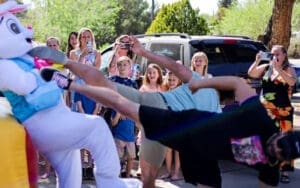 Young Bucks Waste Easter Bunny With Double Superkicks Young Bucks Waste Easter Bunny With Double Superkicks