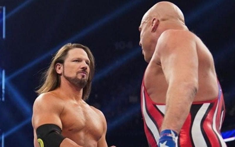 Kurt Angle Was Really Disappointed With Three-Minute Match Against AJ Styles In WWE