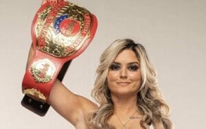 Tay Conti's 'Heart Is Exploding' After AAA Mixed Tag Titles Win With Sammy Guevara