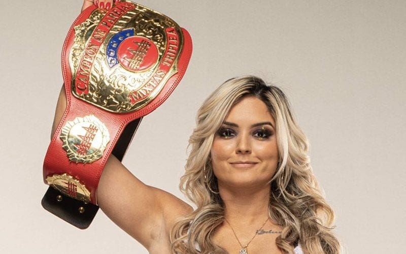Tay Conti’s ‘Heart Is Exploding’ After AAA Mixed Tag Titles Win With Sammy Guevara