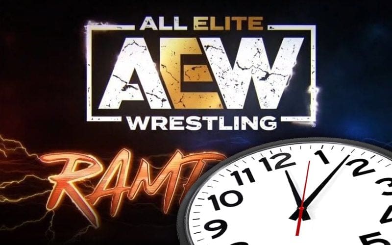 AEW Rampage Schedule Change: Show Moved to Earlier Time Slot This Week