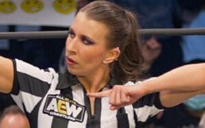AEW Referee Aubrey Edwards Dragged For Looking Like She's Playing Twister