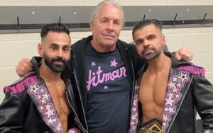 Bollywood Boyz Get Epic Introduction From Bret Hart At Independent Event Bollywood Boyz Get Epic Introduction From Bret Hart At Independent Event