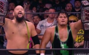 Jeff Cobb & Great-O-Khan Invade ROH Tag Title Match On AEW Dynamite Jeff Cobb & Great-O-Khan Invade ROH Tag Title Match On AEW Dynamite