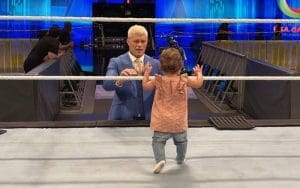 Brandi Rhodes Makes Hilarious Nepotism Joke As Daughter Visits WWE SmackDown Brandi Rhodes Makes Hilarious Nepotism Joke As Daughter Visits WWE SmackDown