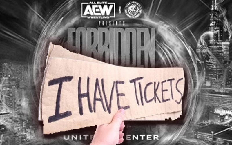 AEW & NJPW Forbidden Door Event Is Practically A Sell-Out