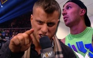 MJF Defends Nash Carter From Antisemitic Accusations MJF Blasts Fans Trying To Cancel Nash Carter Over Hitler Mustache Photo