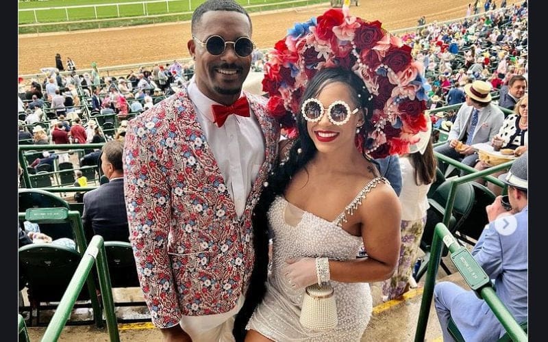Montez Ford & Bianca Belair Make Fashion Statement At Kentucky Derby