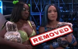 WWE Removes Sasha Banks & Naomi From ‘Then, Now, Forever, Together’ Opening WWE Removes Sasha Banks & Naomi From 'Then, Now, Forever, Together' Opening