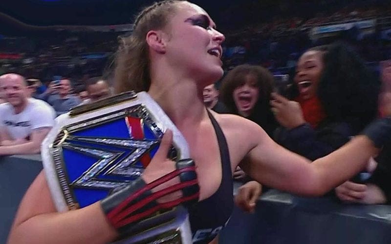 Ronda Rousey Wins SmackDown Women’s Title At WWE WrestleMania Backlash