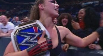 Ronda Rousey Wins SmackDown Women’s Title At WWE WrestleMania Backlash