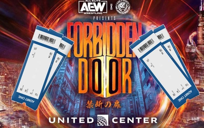 AEW & NJPW Forbidden Door Almost Sells Out With Pre-Sale Tickets