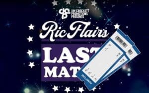 Tickets For Ric Flair Retirement Match Selling Out Fast Tickets For Ric Flair Retirement Match Selling Out Fast