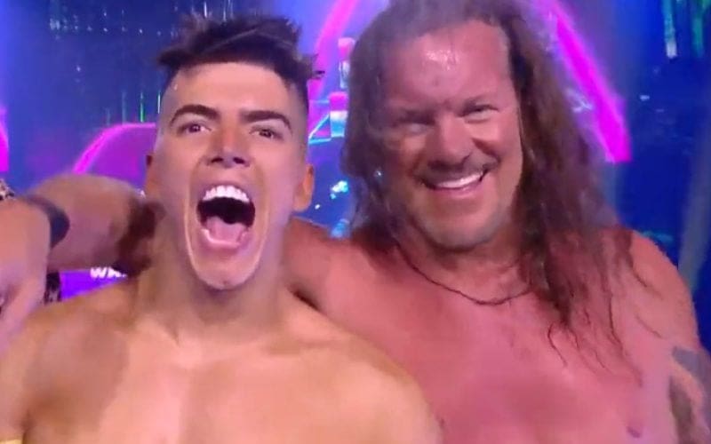 Sammy Guevara Reunites With Chris Jericho To Help Win Hair Match At AEW Road Rager