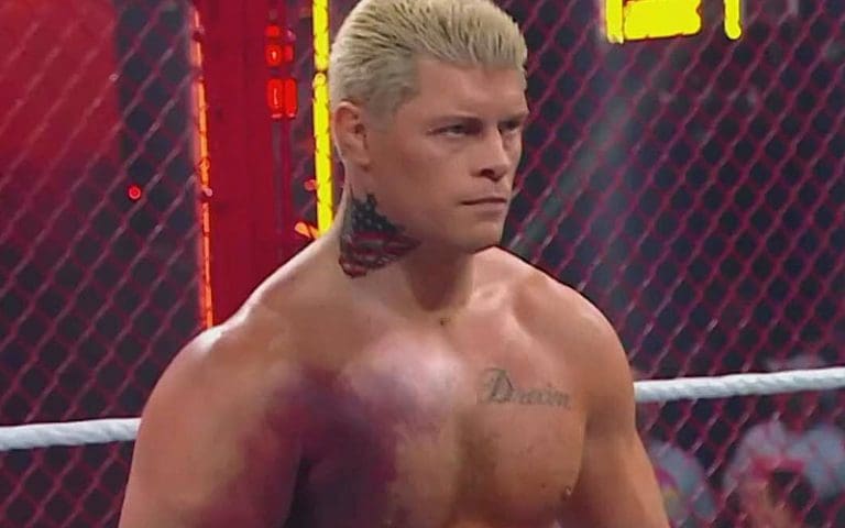 Cody Rhodes Reveals New Photos Of Nasty Torn Pectoral Bruising 9165