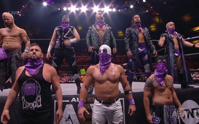 AEW Fans Upset Over Company Quietly Dismantling Dark Order