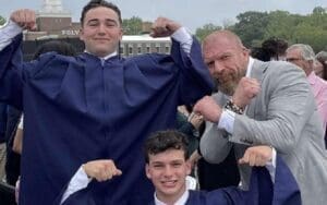 Triple H Attends Shane McMahon’s Son’s High School Graduation Triple H Attends Shane McMahon's Son's High School Graduation