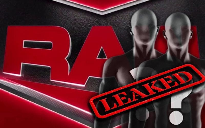 WWE Leaking Stories To Create Chatter For RAW Storyline