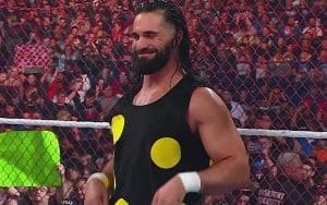 Seth Rollins Mocks Cody Rhodes With Polka Dot Gear At WWE Hell In A Cell Seth Rollins Mocks Cody Rhodes With Polka Dot Gear At WWE Hell In A Cell