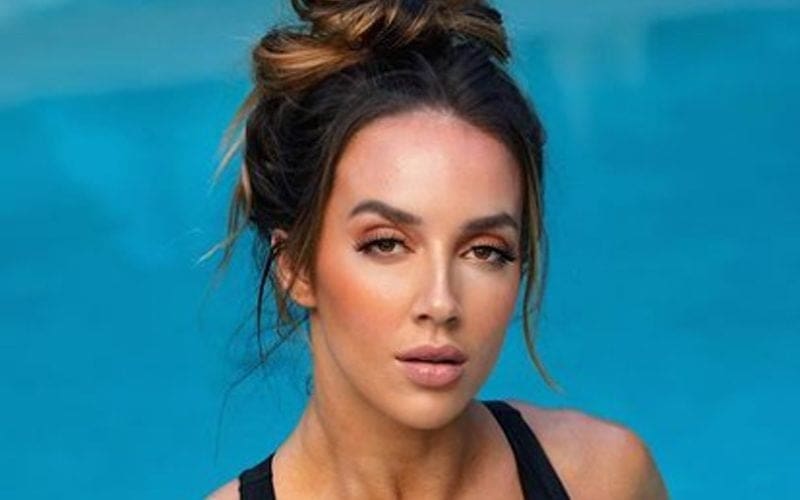 Chelsea Green Hung Up On Reality In Stunning Black One-Piece Swimsuit Photo Drop