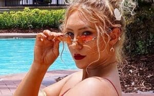 Nikkita Lyons Stuns In Poolside Photo Shoot