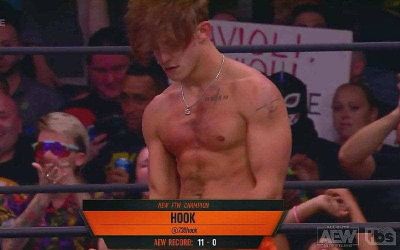 HOOK Wins FTW Title During AEW Dynamite ‘Fight For The Fallen’ Special