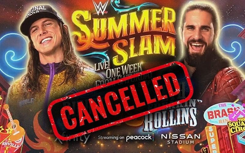 Riddle vs Seth Rollins Pulled From SummerSlam Card