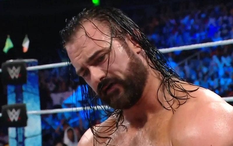Drew McIntyre Pulled From WWE Live Events Due To Back Issues