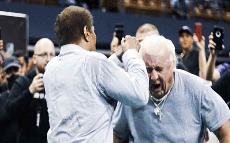 Ric Flair Got Physical In Puerto Rico Days After His Last Match