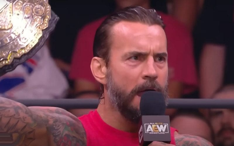 CM Punk Clears The Air On Going Off-Script During AEW Promo