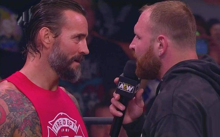 Wwe Dragged Into Cm Punk Vs Jon Moxley Promo During Aew Dynamite