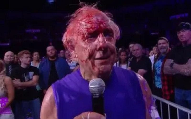Jay Lethal Was Worried About How Much Ric Flair Would Bleed In His Last Match